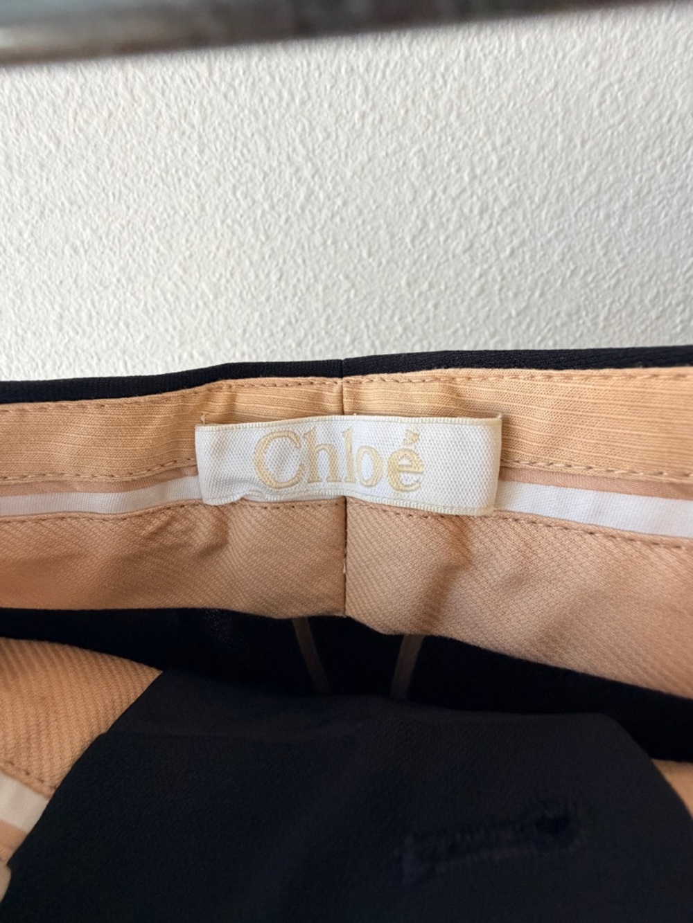 Chloé Black Trousers Pants NWOT 44 xl
